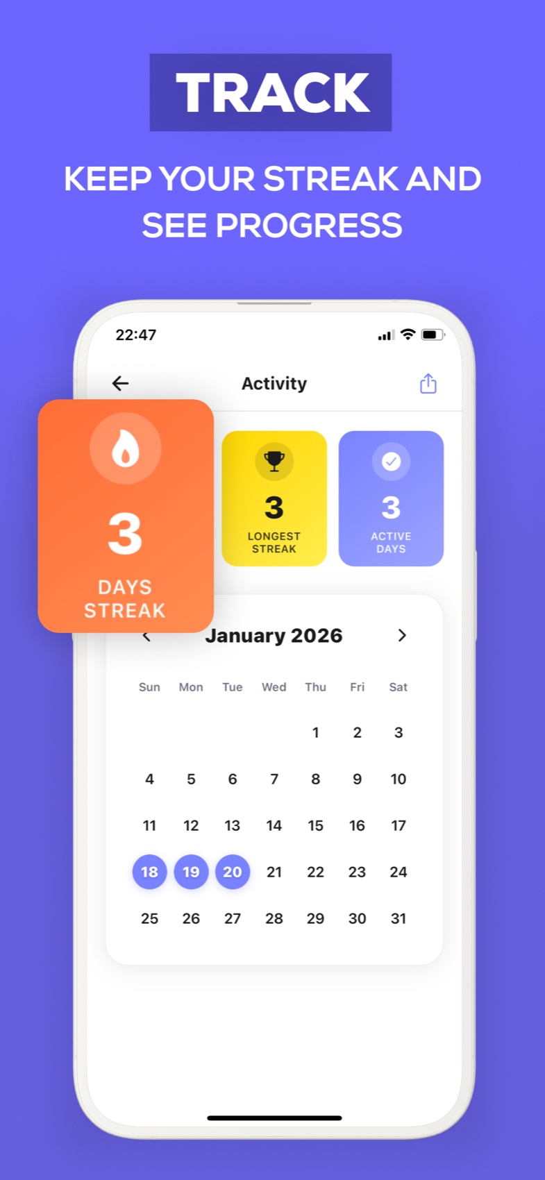 AI Flashcards iOS app showing custom flashcard creation